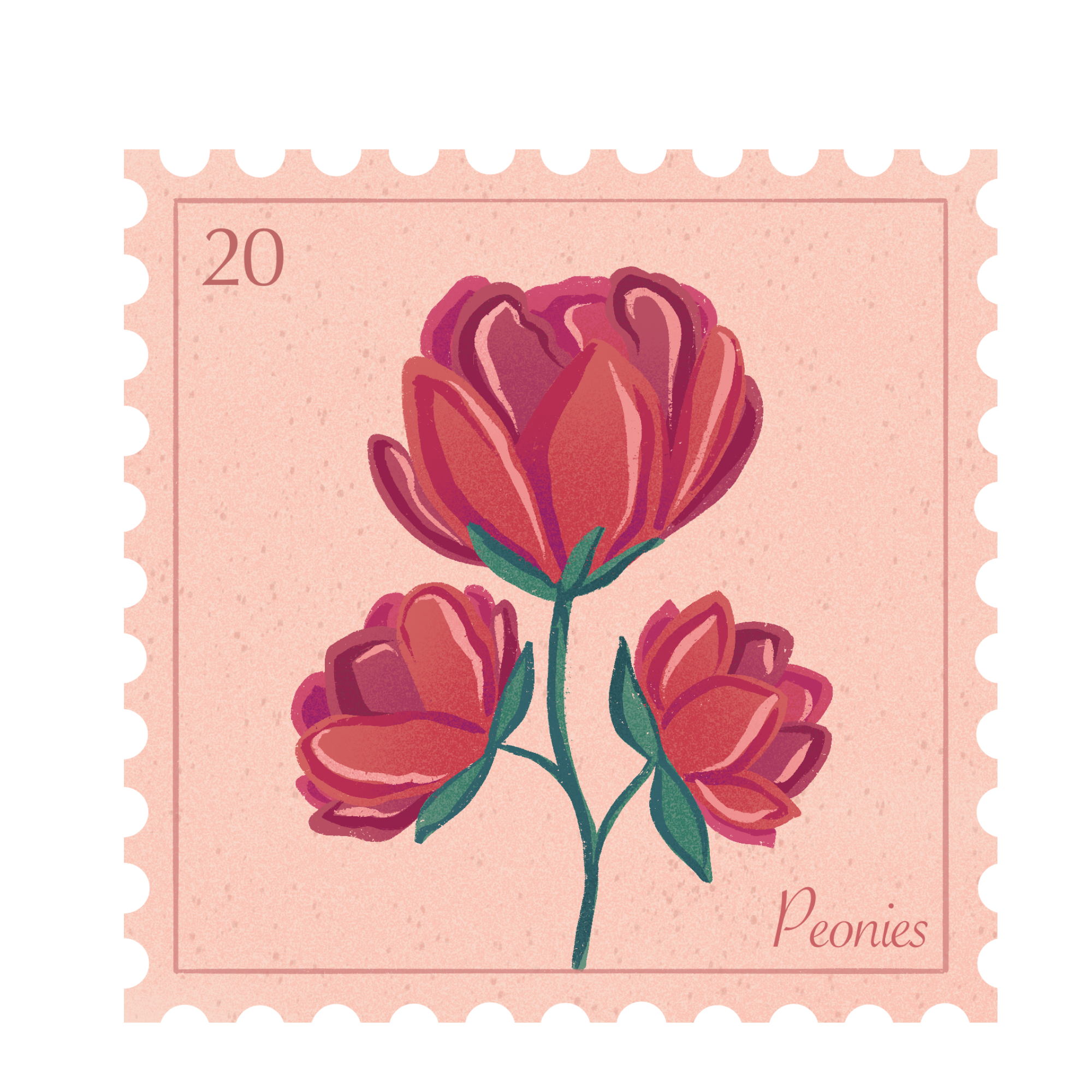 Mushroom Stamp